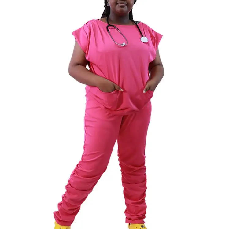 

Cheap nursing uniforms nurse medico scrubs design nurse scrubs ruffled wholesale, Custom color