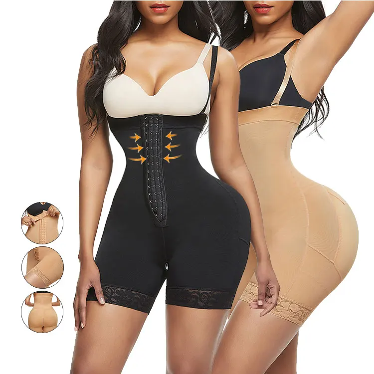 

HEXIN Wholesale One Piece High Waist Slimmig Full Body Shaper Tummy Control Shapewear