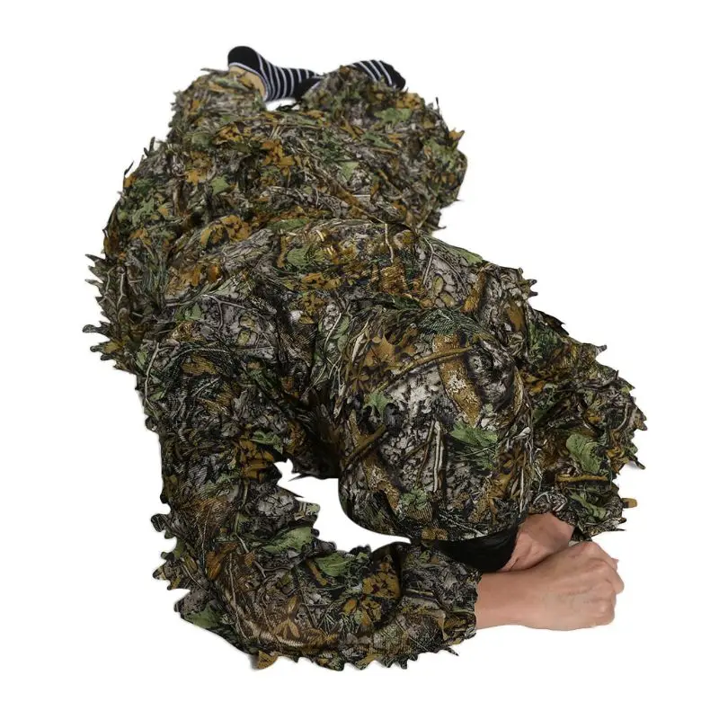 

3D Jungle Hunting Ghillie Suit Woodland Camo Camouflage Clothing