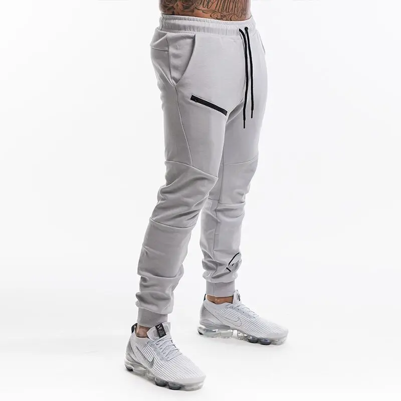

Men's Stacked Joggers Pants With Side Pockets Winter Cotton Jogger Pants For Training Sweat Track Jogger Pantalones, Customized colors