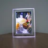 Display acrylic crystal photo frame LED light box for advertising