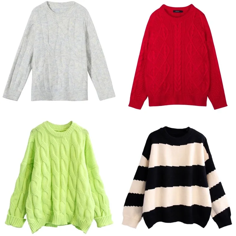 

new autumn and winter v-neck fashionable cashmere sweater for women
