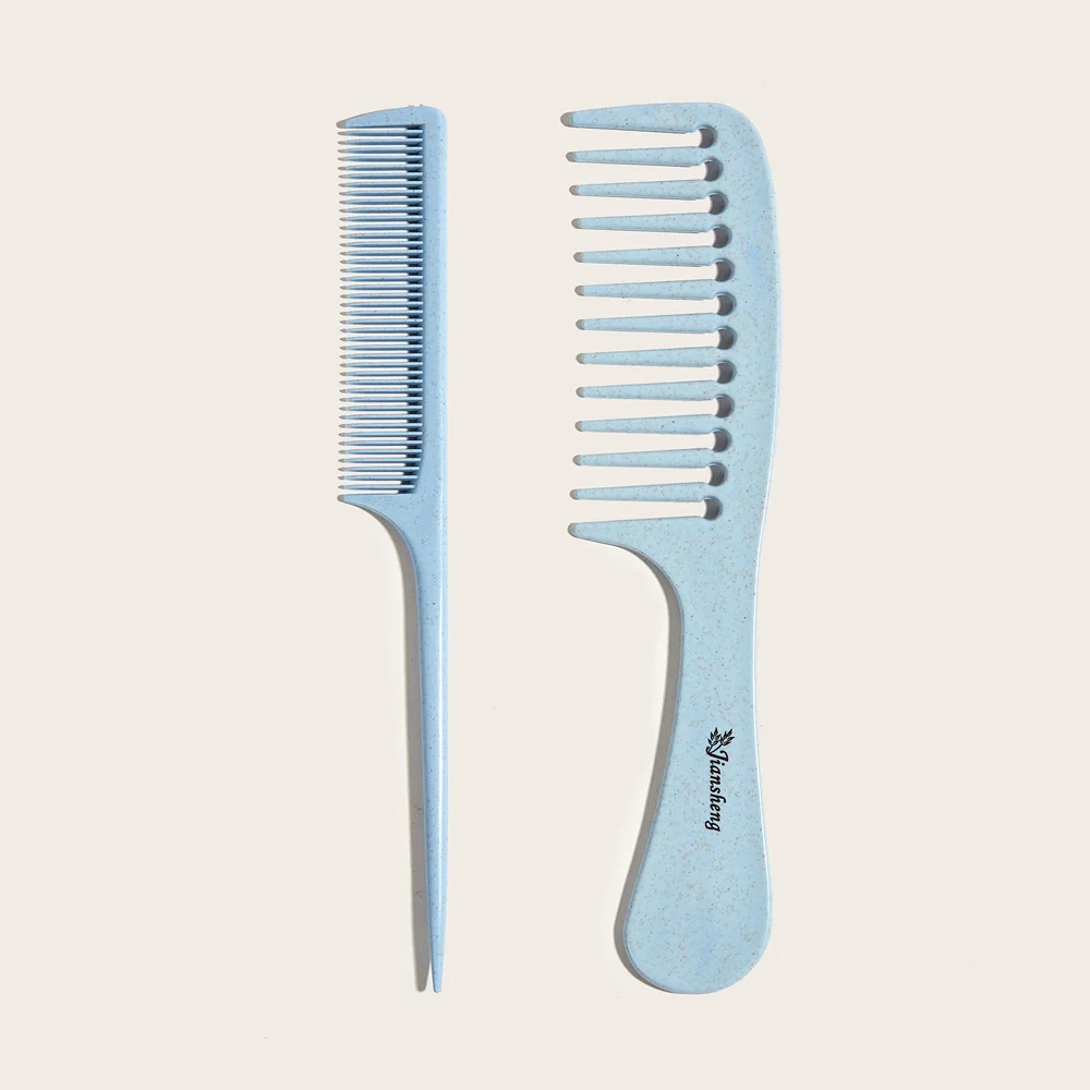 

Hot Comb Set Hair Accessories Anti Static Custom Wide Tooth Comb Plastic Rat Tail Comb