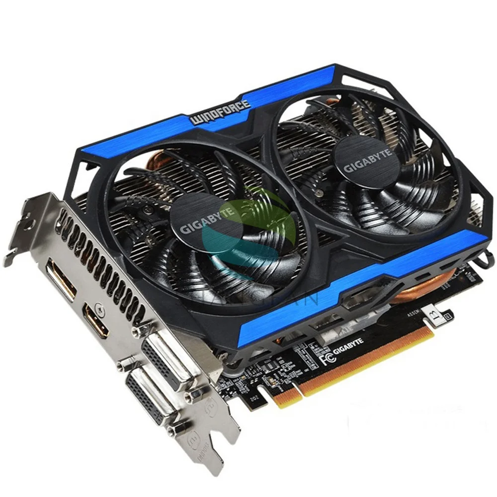 

For GIGABYTE Video Card Original GTX 960 2GB 128Bit GDDR5 Graphics Cards for nVIDIA VGA Cards GTX960 Hd Dvi game Used