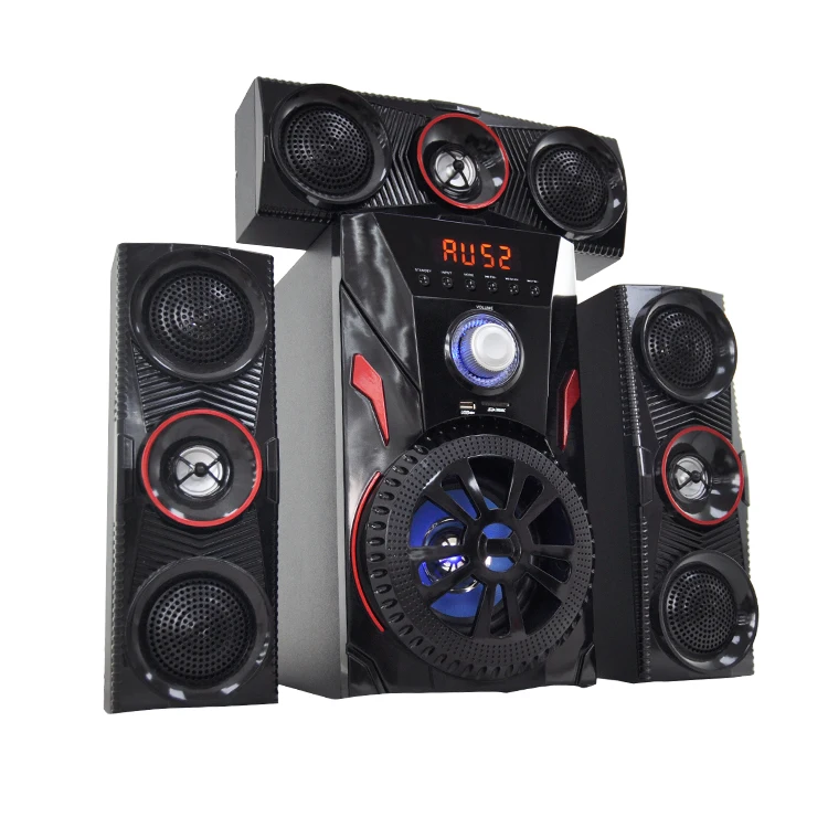 Cheap 3.1 Multimedia Speakers With Usb/sd/fm/led Display/remote Control