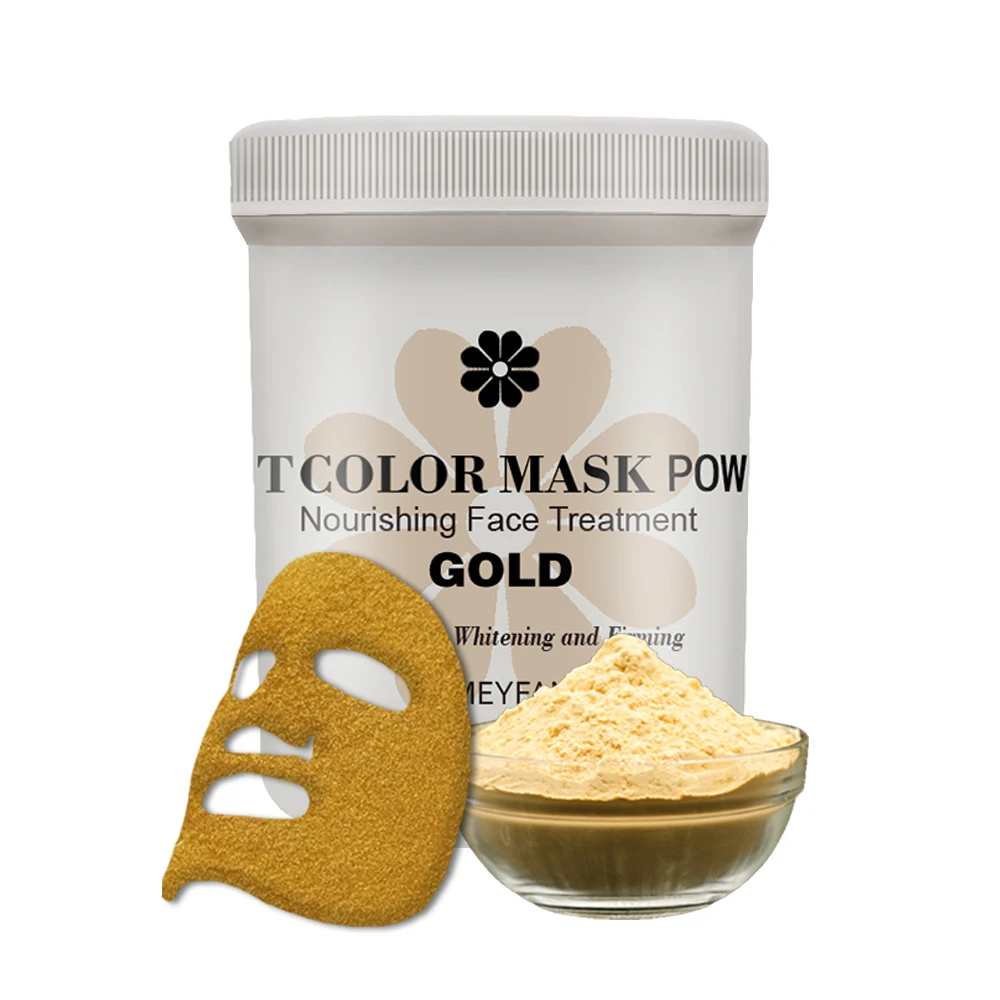 

Gold Jelly Mask powder Natural Petal Crystal Mask Natural Powder Skin Care Beauty Facial Mask powder