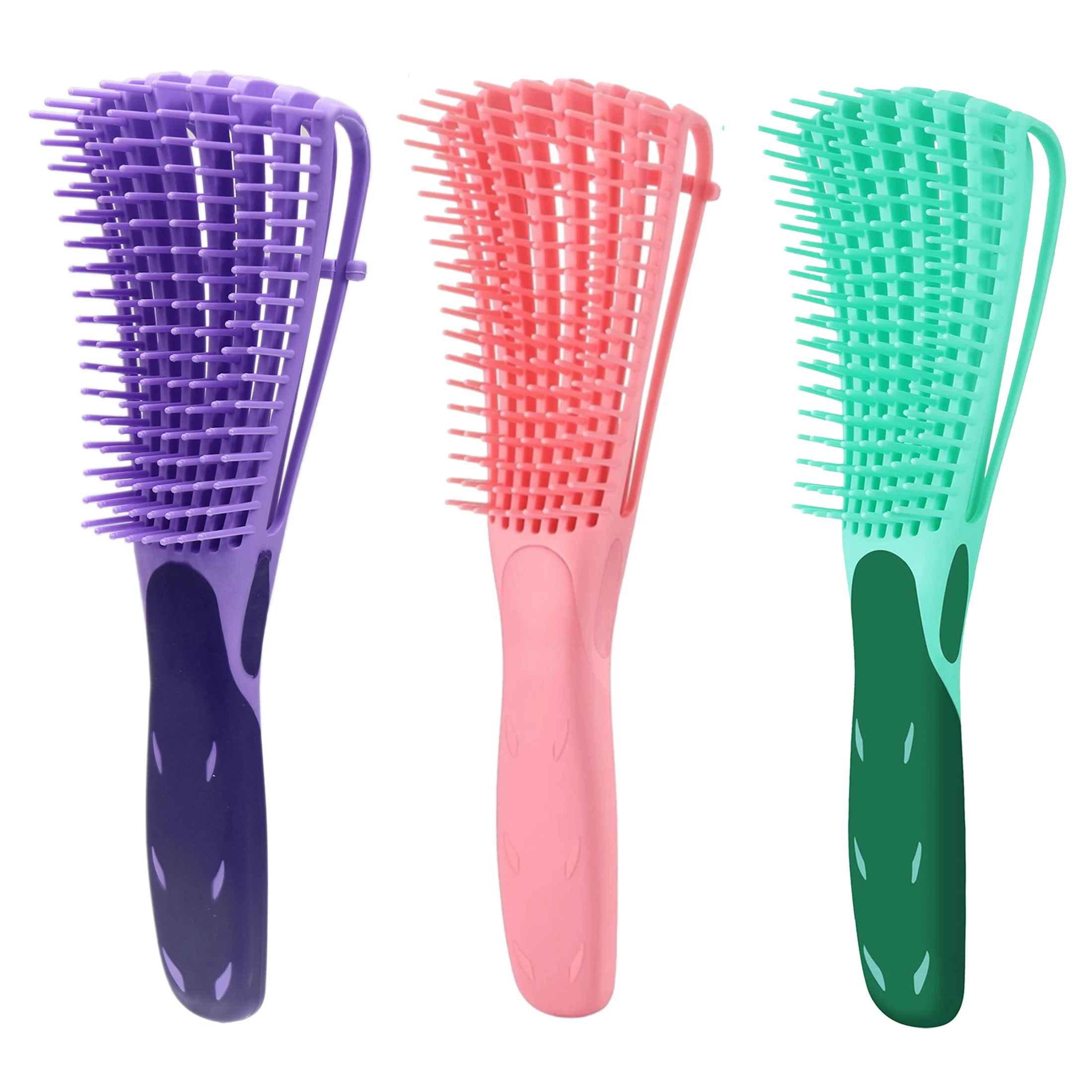 

Eshine-star Hot sale 1# octopus wet detangler hair brush wholesale, Gold