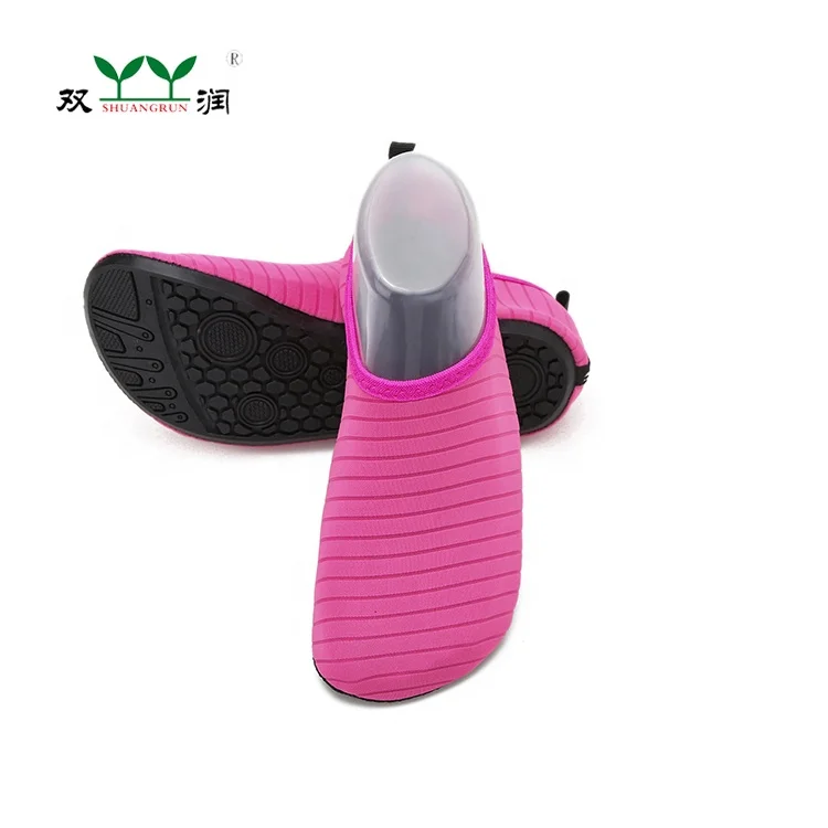 

1.5MM Polyester Wholesale Aqua Water Shoes, Purple, green, grey, blue