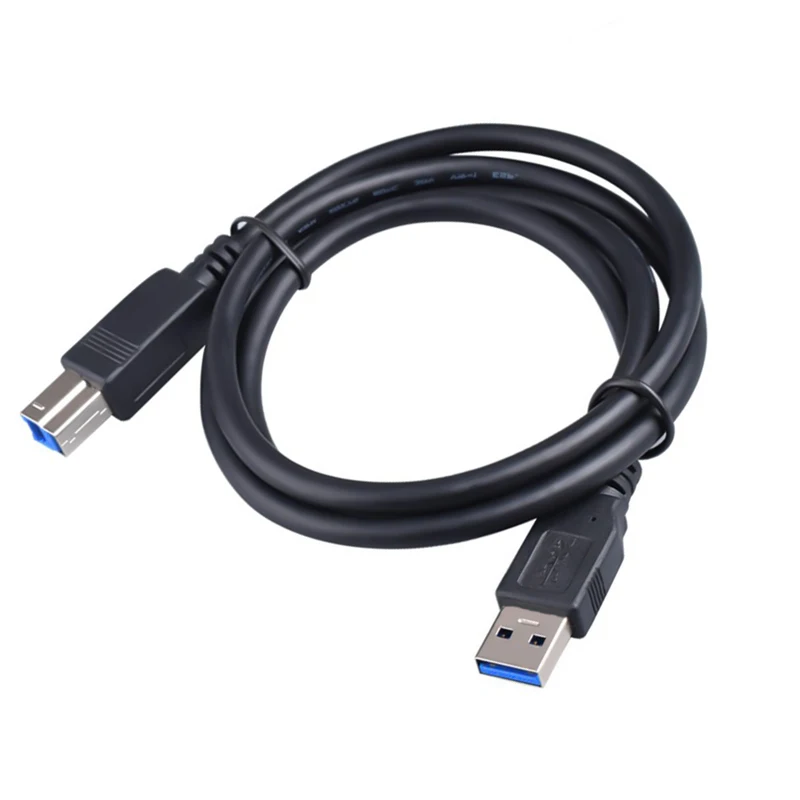 

China factory high speed usb 3.0 am bm printer cable USB 3.0 A Male to B Male printer usb splitter scanner cable