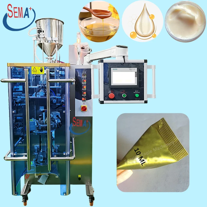 

Special-shaped automatic triangular bag chocolate bean packaging machine