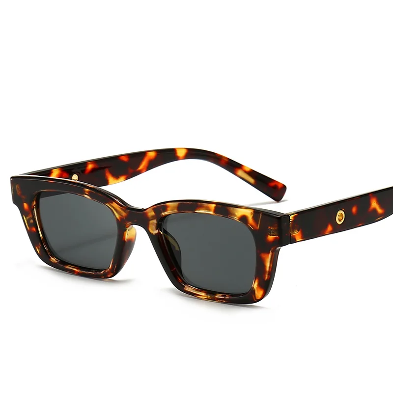 

Polarized Wholesale Leopard Vintage Ladies 2021 Sun Glasses Shades Custom Square Sunglasses Women