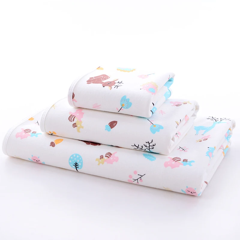 

Knitting Washable Waterproof Diaper Cover Infant Bed Changing Table Pad Portable For Baby