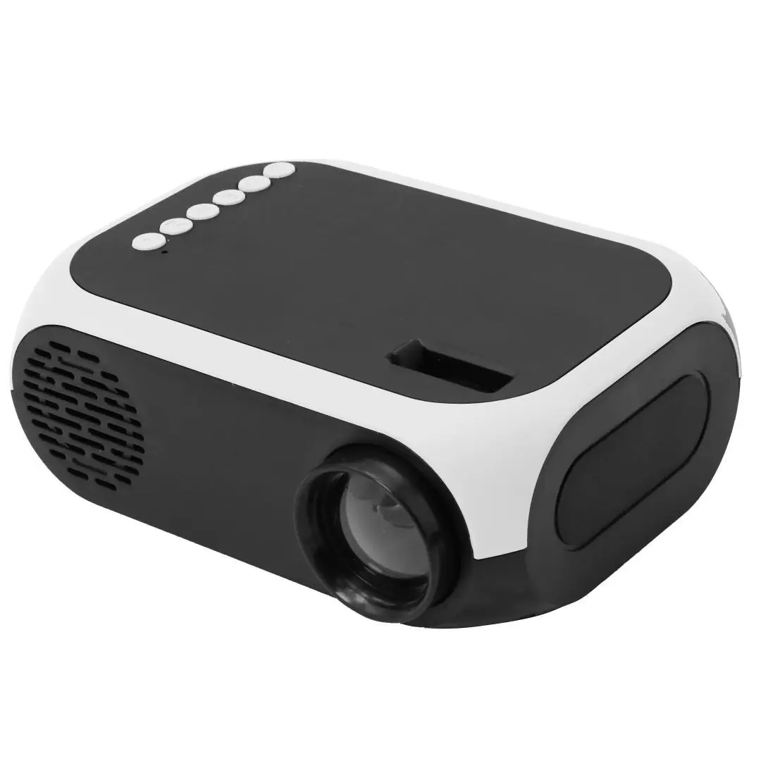 

White color cheap low price small micro LCD home outdoor pico pocket portable LED mini projector for mobile phone smartphone, Black/white black/red black/blue black