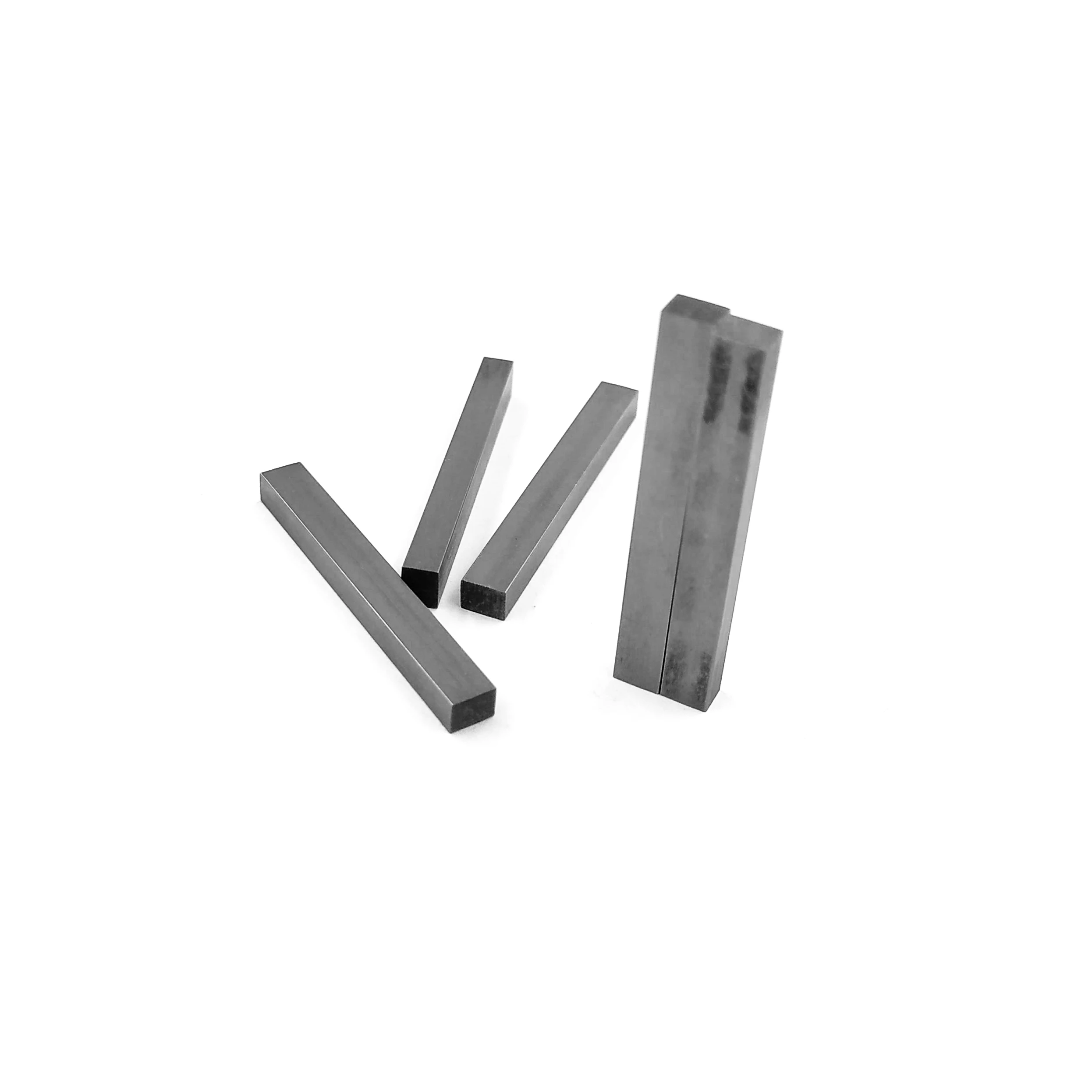 High Quality Custom Various Types Cemented Tungsten Carbide products, Rectangular Blank Fat Stock bars/cemented carbide strips 
