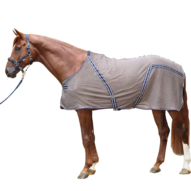 

Manufacturer From China Horse Fly Rug High Quality Equine Products Equestrian Equipment Custom Logo Hors Rugs
