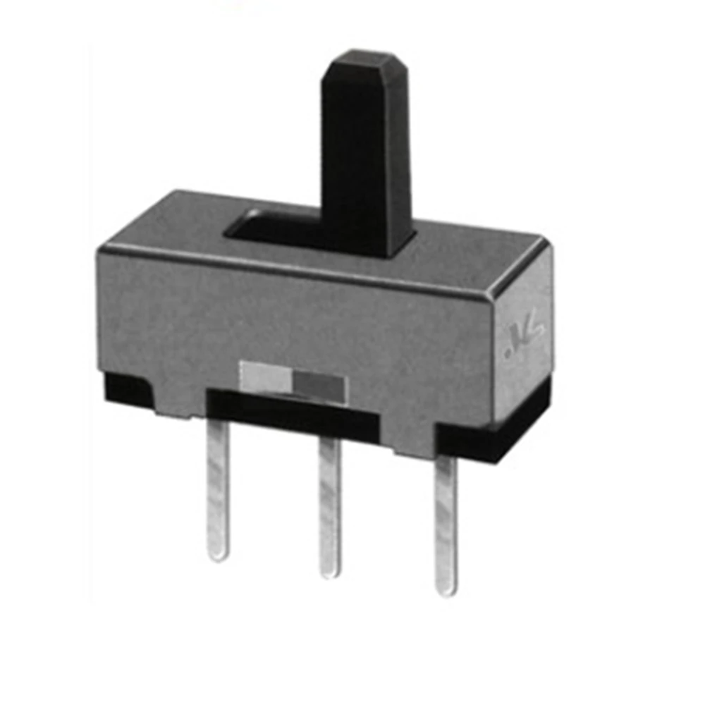 开封ss12d00拨动开关2档3英尺9x 4mm 2.54毫米间距滑动开关手柄高m