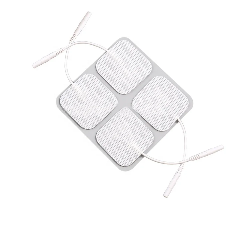 5*5cm Bulk Adhesive Electrode Pad,Nonwoven Cover And Silicone