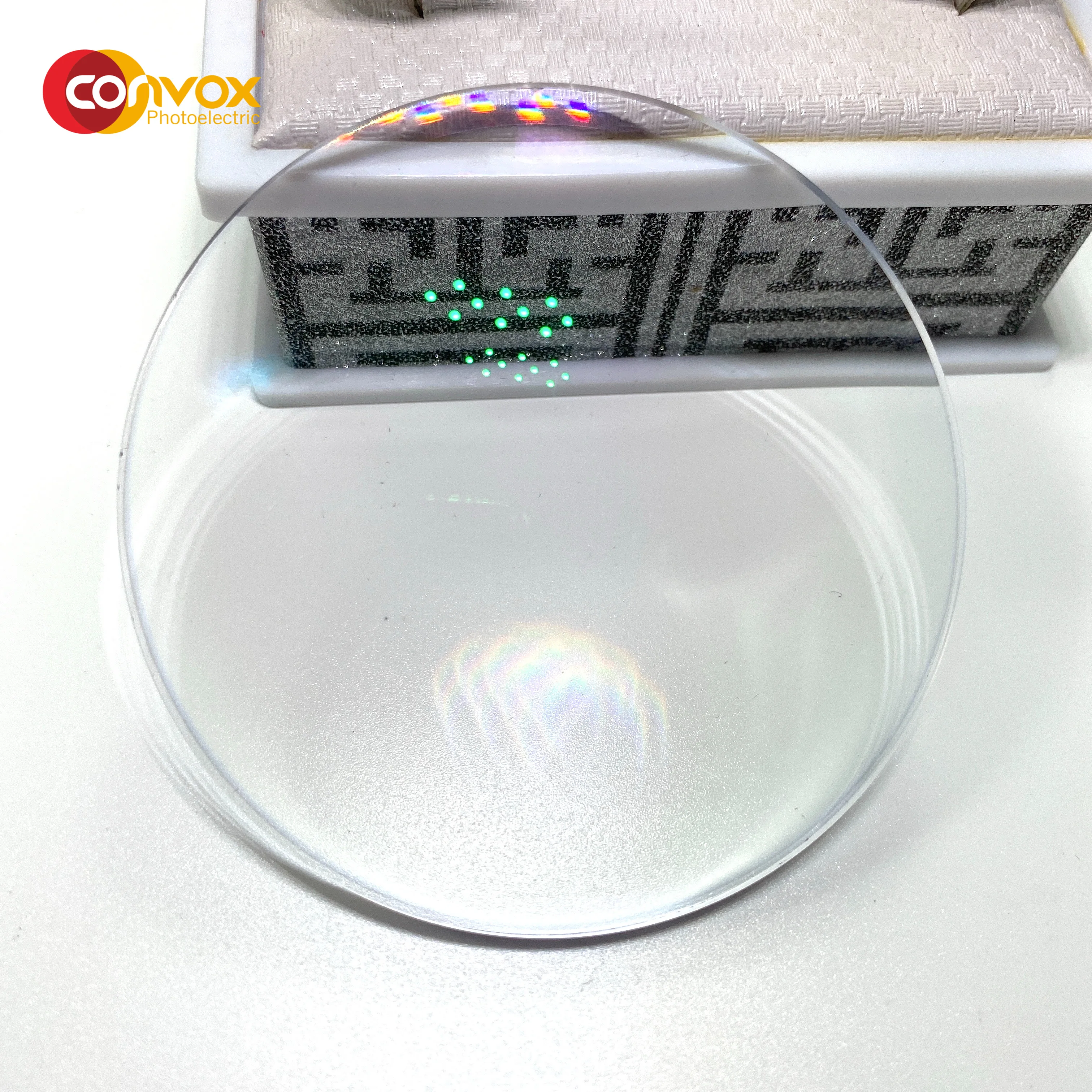 

Convox design cr39 1.49 green coating hmc 70mm minus optical lenses