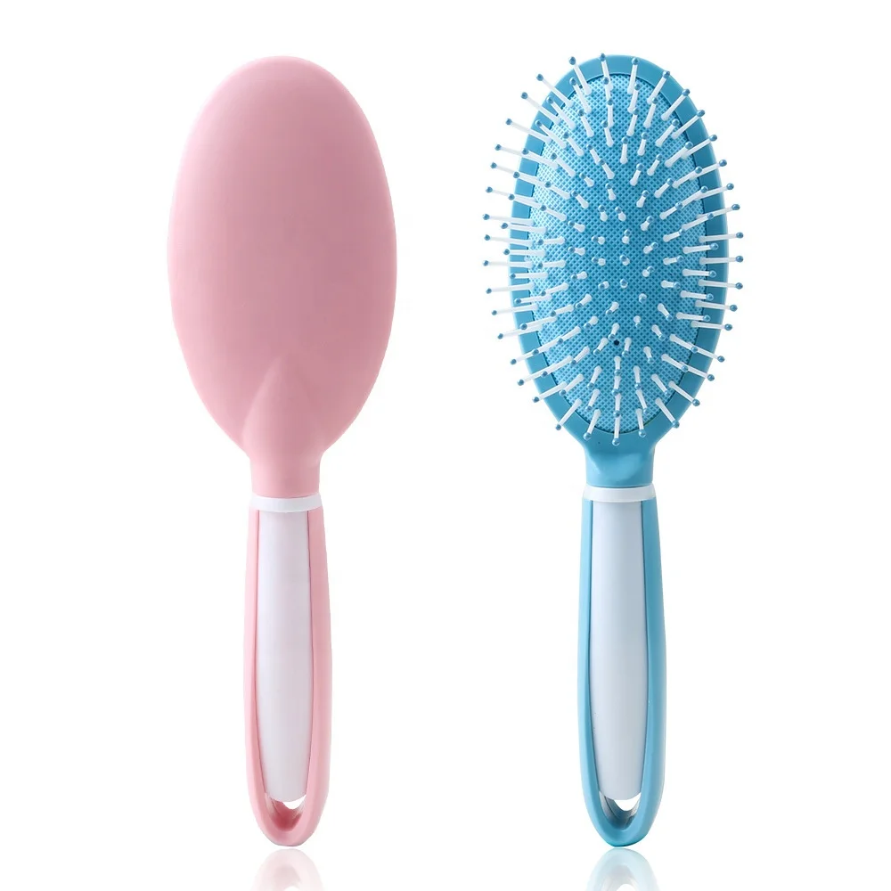 

Low MOQ LOGO Custom factory wholesale plastic detangling hair brushes