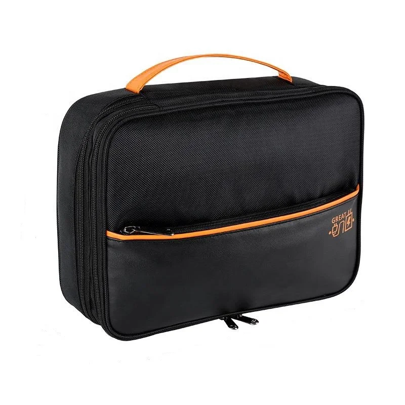 

Double Layers Travel Digital Electronics Accessories Organizer Bag Date USB Cable Storage Organizer Bag