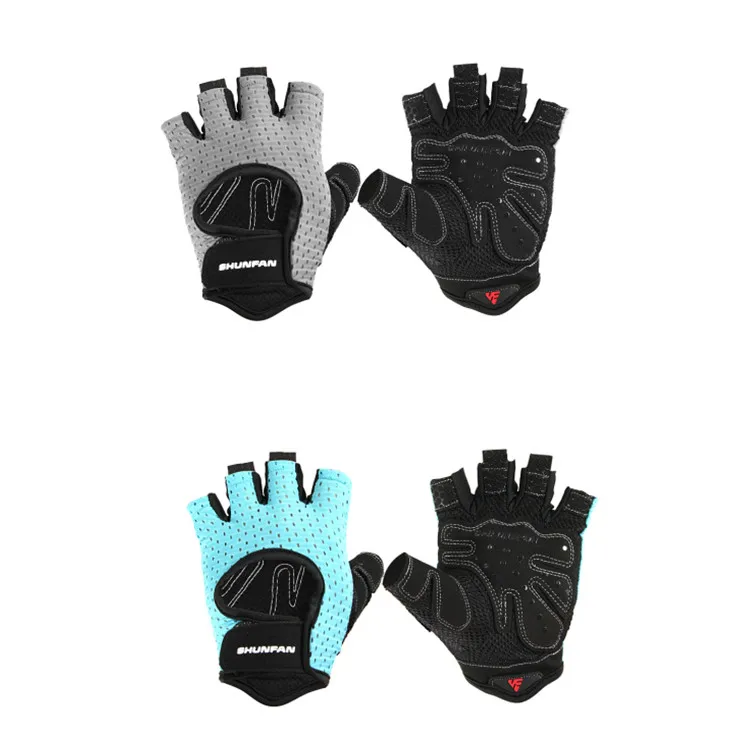 

Workout Gloves Men and Women Breathable Exercise Gloves for Weight Lifting Cycling Gym Gloves, Blue/black/pink/grey