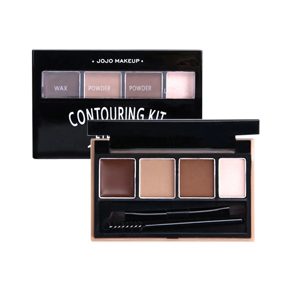 

Wholesale Cheap Eyebrow Tint Pressed Powder Eyebrow Palette With Brush, Custom color