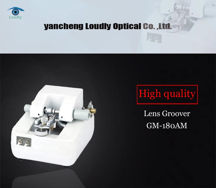 China loudly optical equipments top quality GM-180AM notching machine