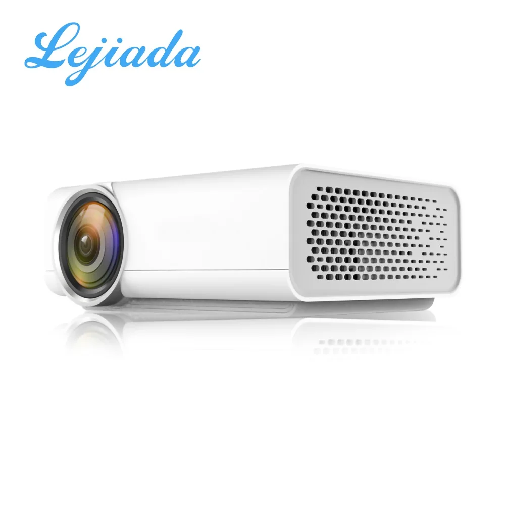 

LEJIADA YG520 LED With HDMI USB 1080P HD Projector For Home Theater System YG530 Portable Movie Video Player