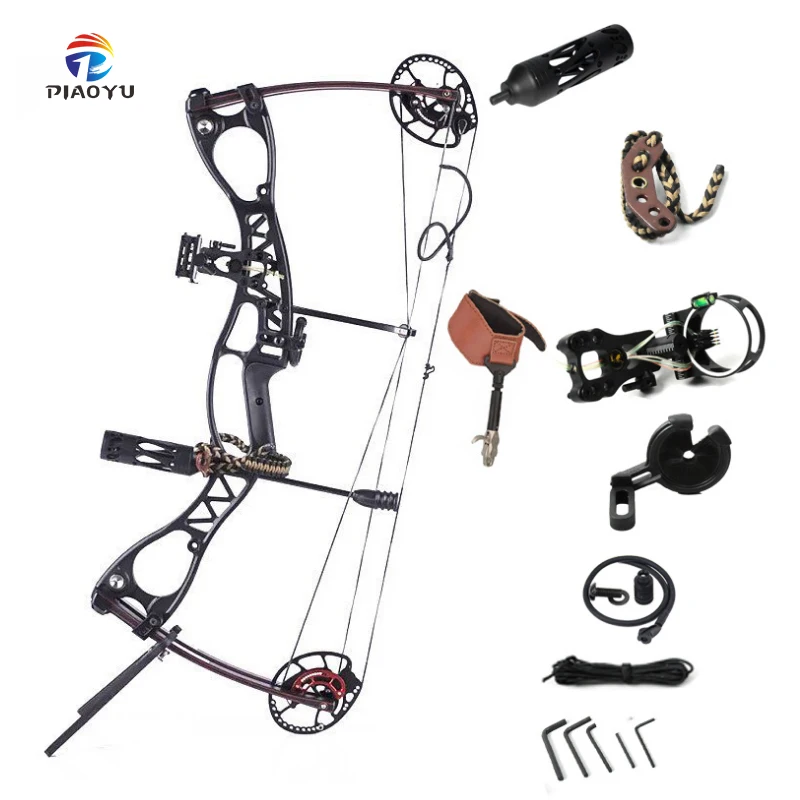 

M122 compound bow for hunting left and right hand drawn weight 20-70lbs outdoor shooting fishing bow archery set