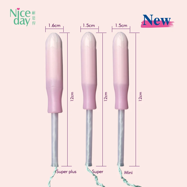 Niceday Organic Cotton Tampons with Application Organic Cotton Tampon Tampon Applicator
