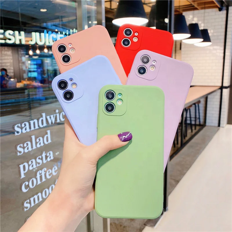 

Saiboro Candy Color Matte TPU Mobile Phone Case Soft TPU Case for iPhone 11/11 Pro/11 Pro Max, Many colors
