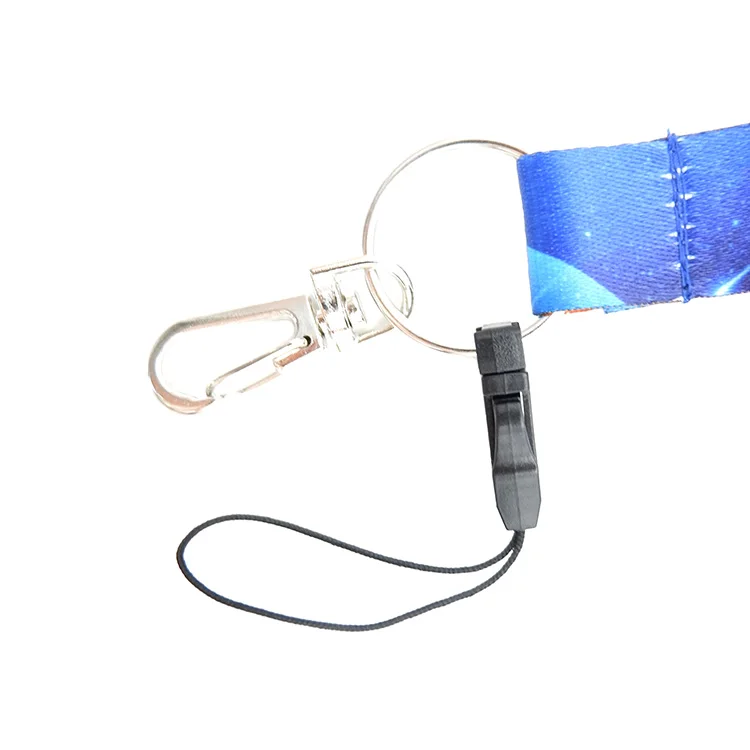 Promotion neck lanyard qr code iphone lanyard small 