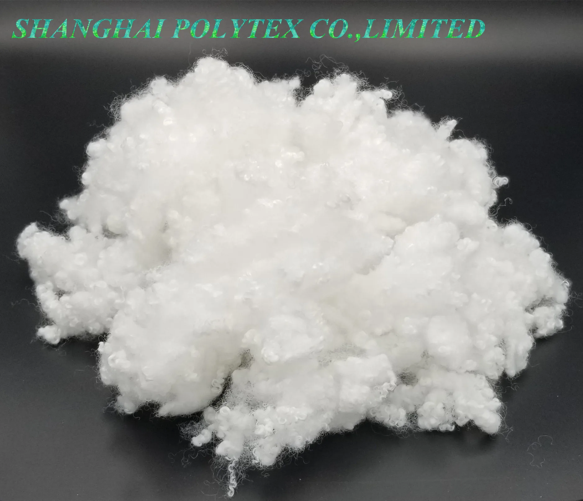 
polyester staple fiber 7D*64mm for filling stuff/polyester fiber low price with GRS 