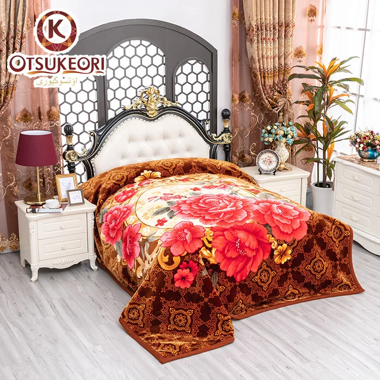 
Blanket Manufacturer Cheap Stock Mink Raschel Blankets Price Muslin Adult Blanket 