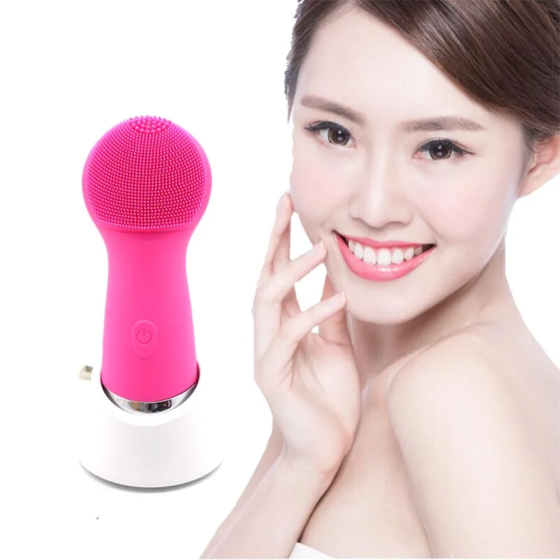 

chargeable travel silicone wholesale deep sonic person skin care massage beauty facial cleansing brush bulk