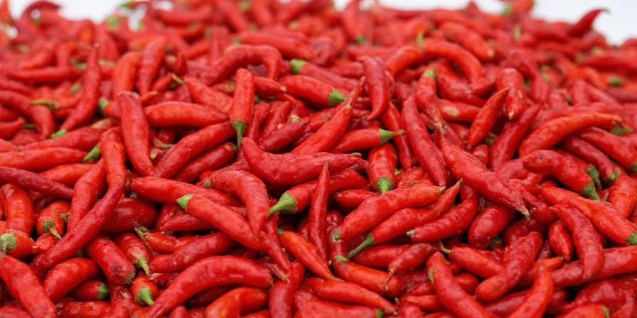 Vacuum Sealed Bag of Frozen Chilies