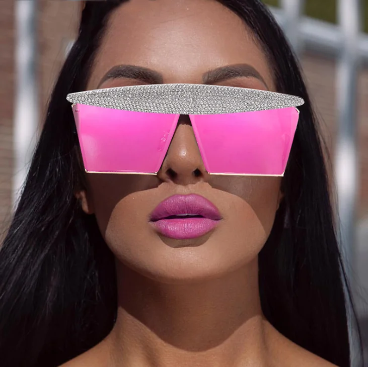 

New Square Beach Men Women Luxury Sunglasses, 10colors