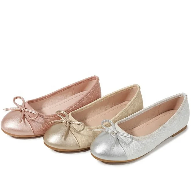 

New popular sparkly little kids girls dress shoes princess fashion children casual shoes with bow, Pink/gold/silver as picture