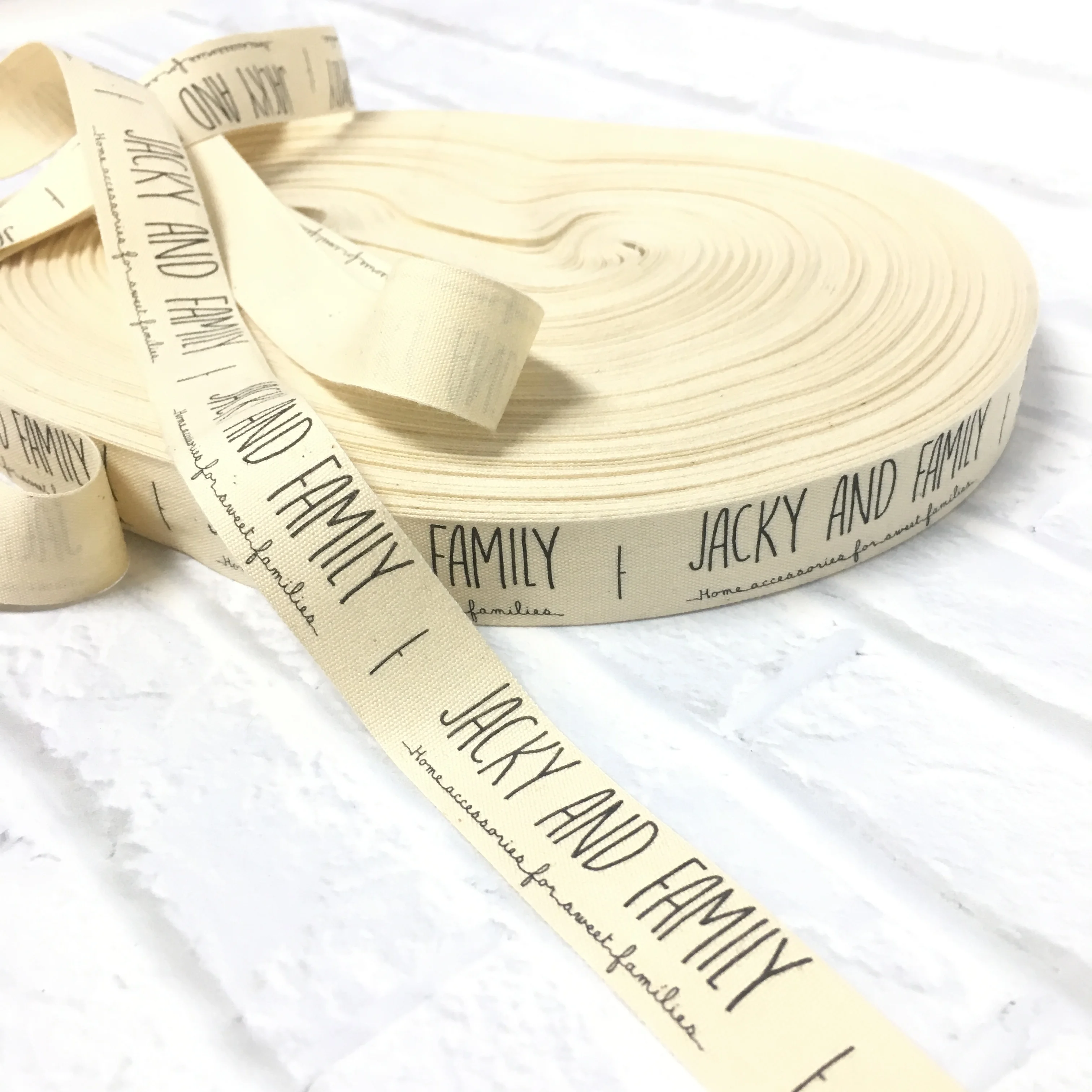 

Custom Gift wrapping accessory custom printed cotton decorative ribbon, Cmyk