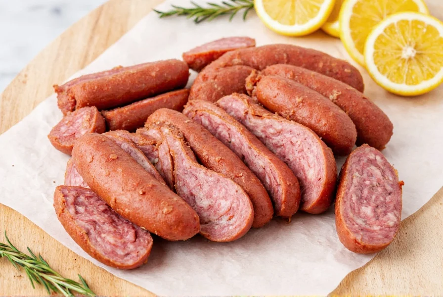 Traditional kielbasa sausage