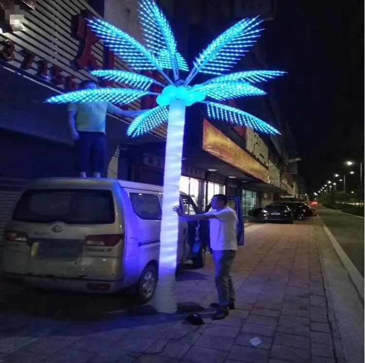 palm tree light 3d