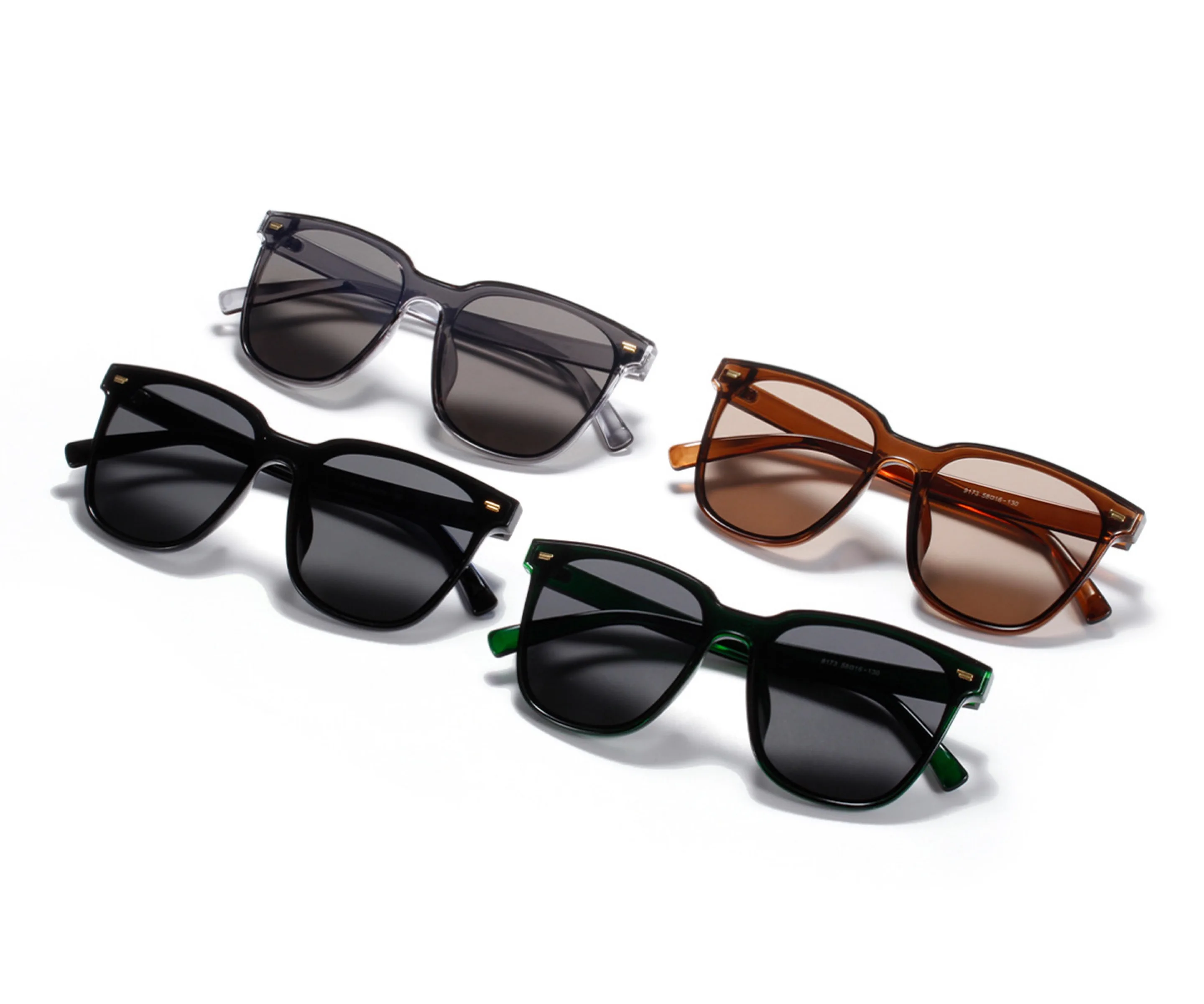 

Fashion glasses 2020 sunglasses Big frame Plastic wholesale unisex sunglasses, Picture shows