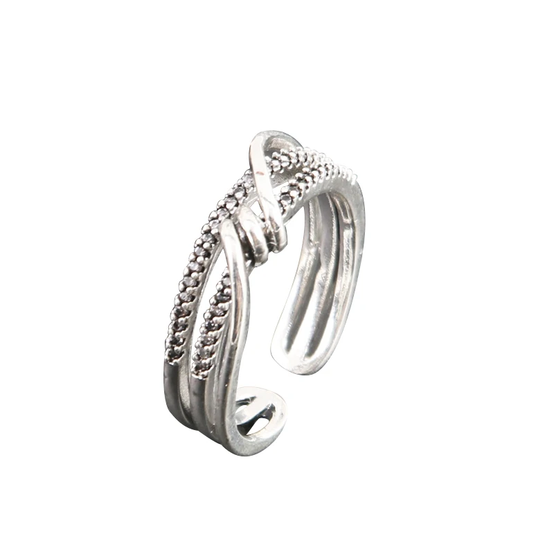 

Niche Design Simple Fashion Open Ring Personalized Couple Ring, Picture shows