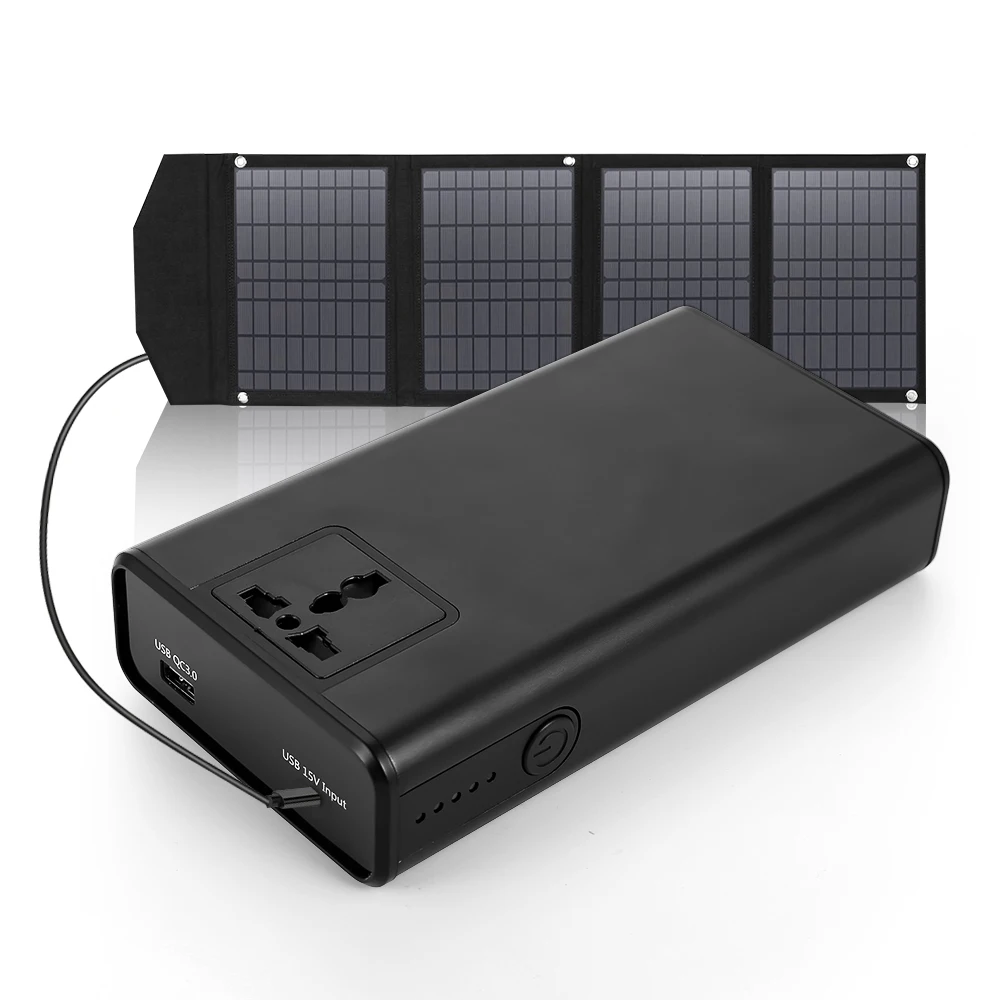 

Emergency Portable Lithium Ion Controller Station Ac 39000mah 220v Solar Power Banks