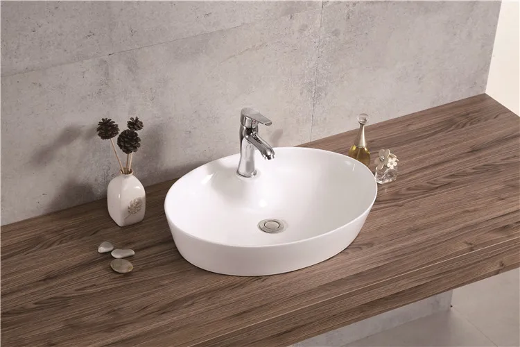 New design  total solution office building  hospital  ceramic counter top basin