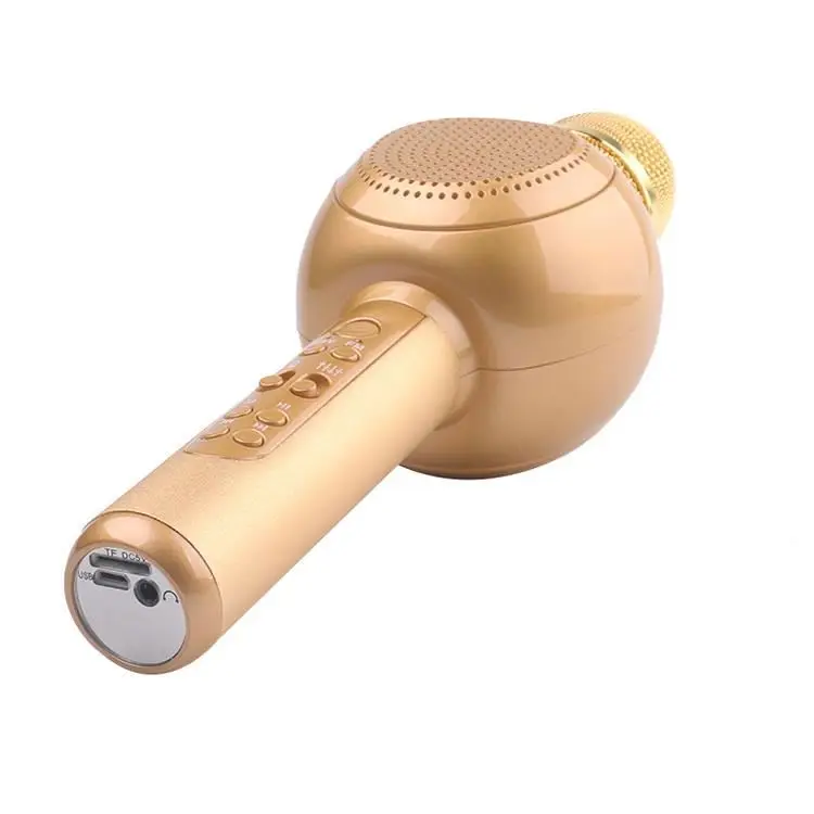 

Karaoke live microphone HOPg4 karaoke speaker microphone, Yellow, pink,other