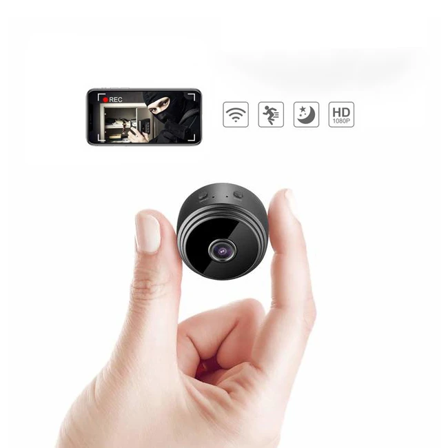 

Bulk HD 1080P Mini Camera Night Vision Micro Video Camera Motion Detection Recorder Camcorder Hidden Spy Camera Wireless, Spy hidden cam