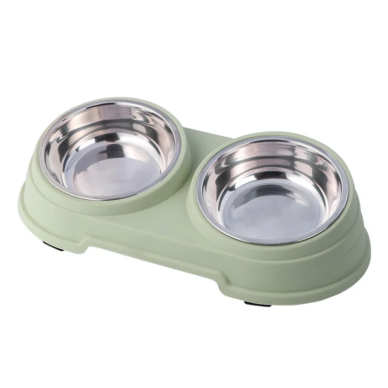 

Trending hot products portable pet water bowl plastic custom logo cat pet bowl, Blue/pink/green
