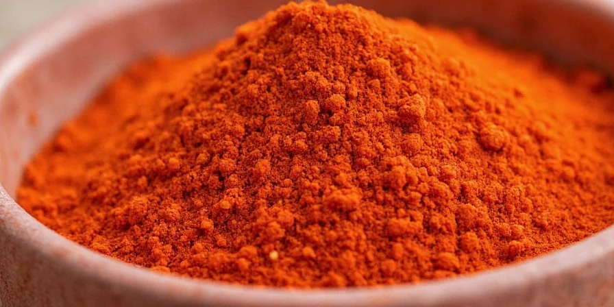 Paprika used in various dishes
