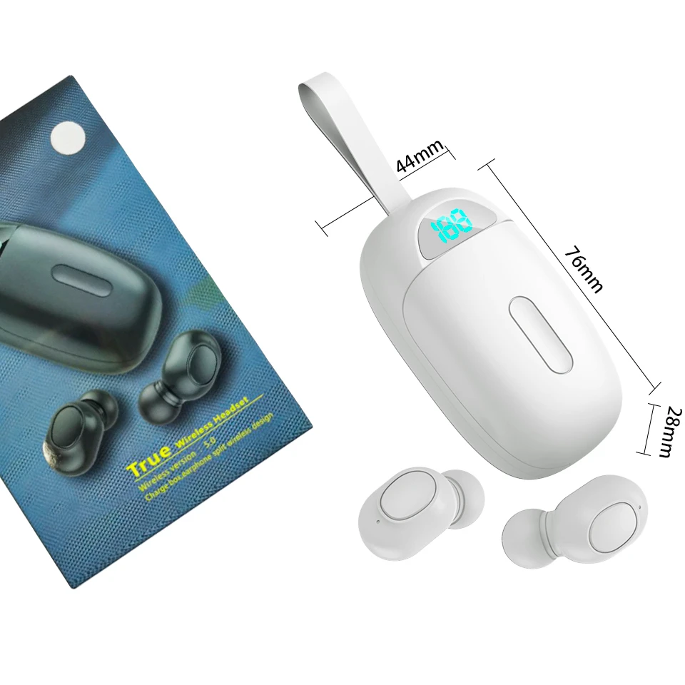 

China Factory Oem Odm Mini Wireless Blue Tooth Earphone Tws With Wireless Charger